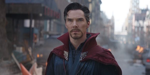 Benedict Cumberbatch as Doctor Strange in Avengers: Infinity War