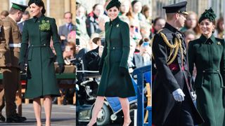 Gabby Logan wears stunning green peplum jacket from Kate Middleton's ...