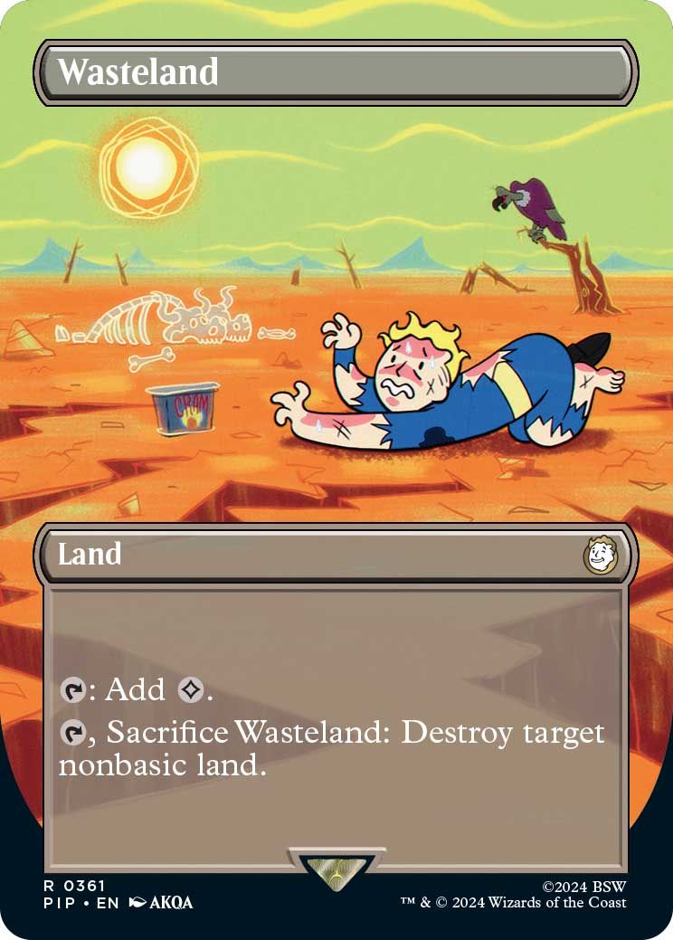 Magic: The Gathering Fallout crossover card preview