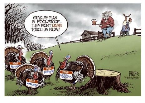 Smart turkeys and their deficit disguises