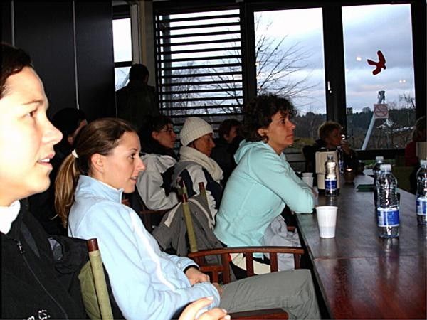 Listening attentively