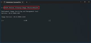 DISM RestoreHealth on Windows 10