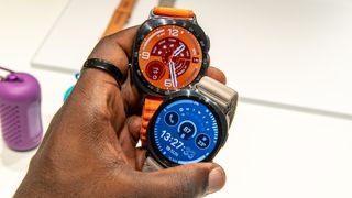 Comparing the Samsung Galaxy Watch 9 with the Galaxy Watch Ultra 2 on a hands-on event