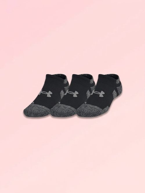 Under Armour Unisex-Adult Performance Tech Pro No Show Socks 3 Pack