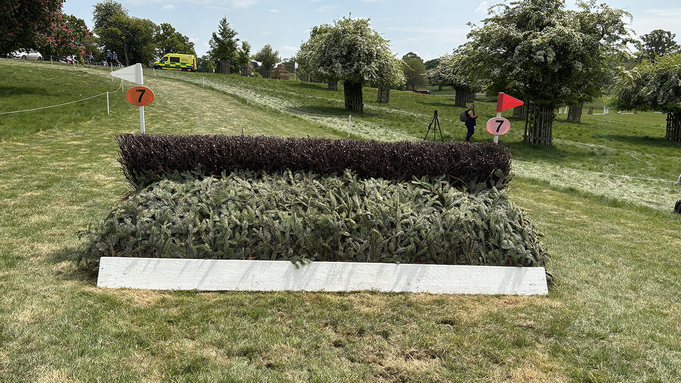 BE90 grassroots championships cross-country course: fence 7