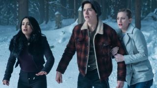 Betty, Jughead and Veronica in Riverdale.