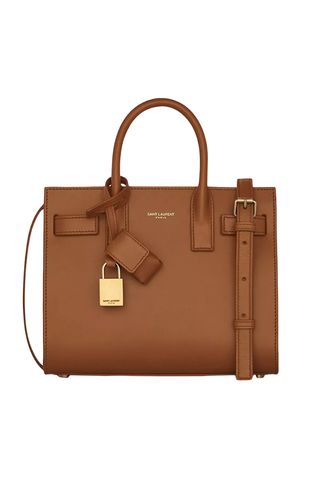 Saint Laurent Nano Sac De Jour Leather Satchel