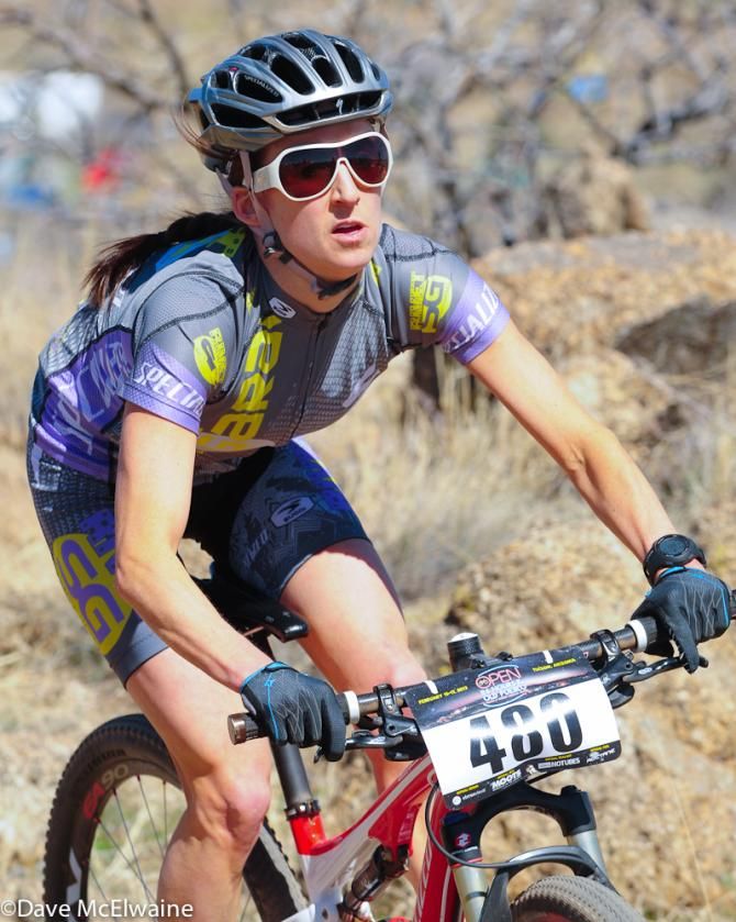 Luisa Bryce Donovan riding for Rivet-Sports Gargae was very fast on lap one