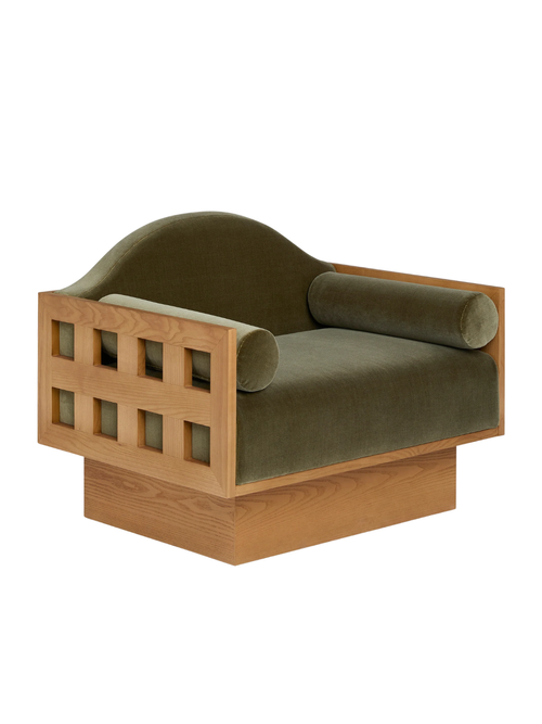 Trellis Swivel Chair by Sarah Sherman Samuel
