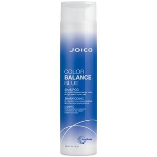 Joico Color Balance Blue Shampoo | for Lightened Brown Hair | Eliminate Brassy Orange Tones | Boost Color Vibrancy 
Shine | Uv Protection | With Rosehip Oil 
Green Tea Extract | 10.1 Fl Oz