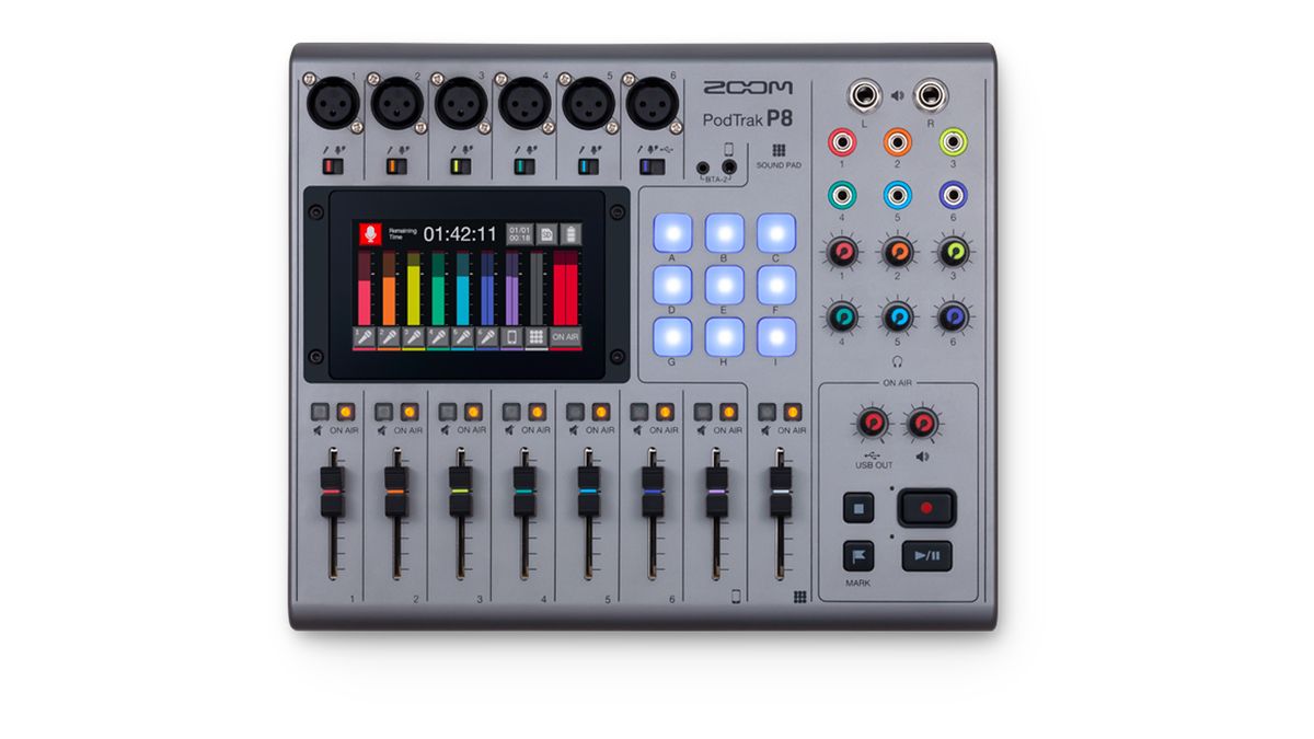 Zoom’s PodTrak P8 is a standalone mixer and recorder for capturing your