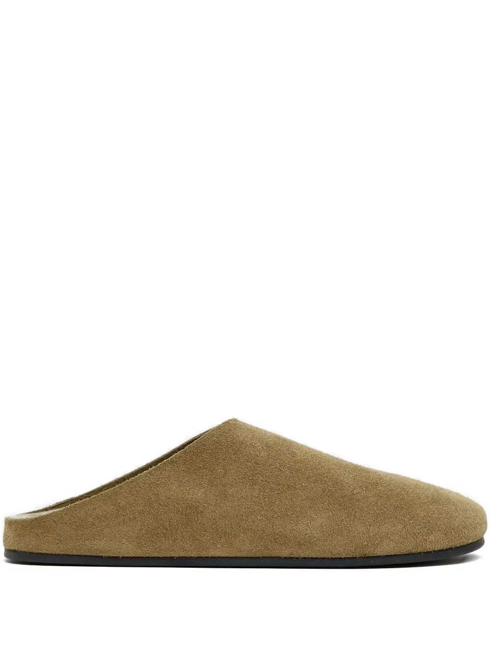 The Row Suede Flat Mules | 39