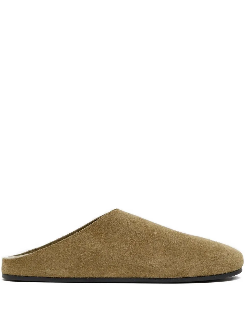 The Row Suede Flat Mules | 39