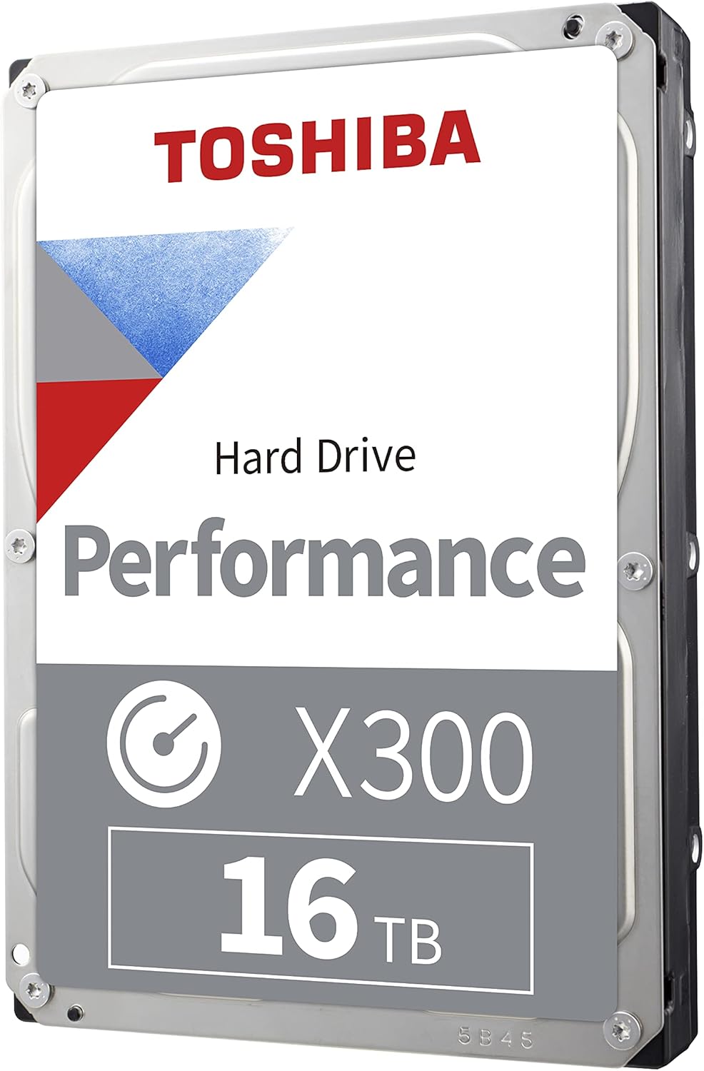Toshiba X300 16tb Performance & Gaming 3.5-Inch Internal Hard Drive – Cmr Sata 6 Gb/s 7200 Rpm 512 Mb Cache - Hdwr51gxzsta