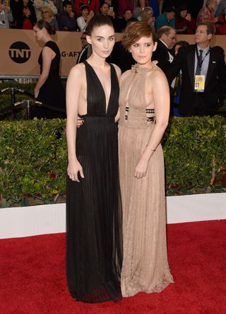 Kate and Rooney Mara