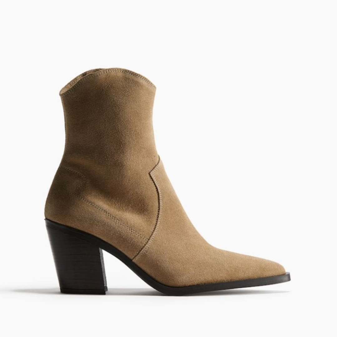 H&M, Leather Cowboy Boots