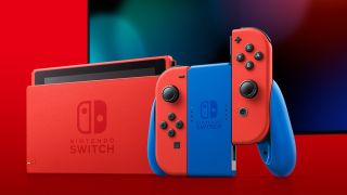 Nintendo Switch Mario Red and Blue Edition