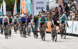 Stage 2 - Arvid de Kleijn scores his first win of the season on stage 2 of Le Tour de Langkawi
