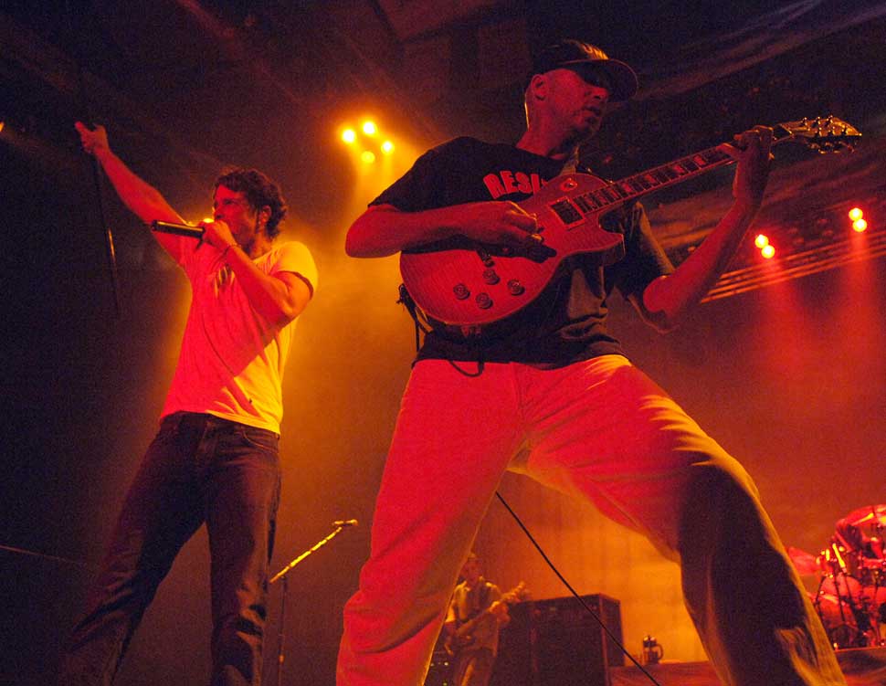 Audioslave onstage