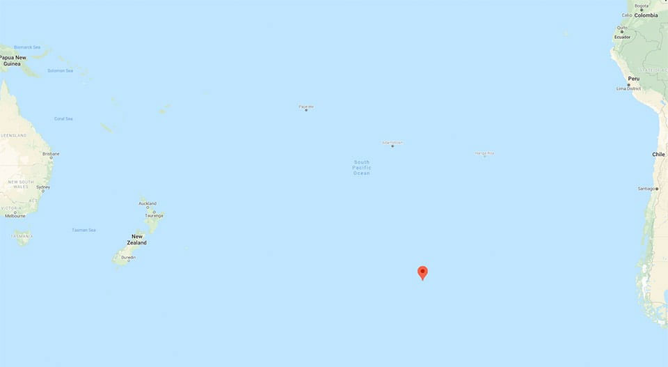 Point Nemo, the point where NASA plans to bring the International Space Station down, is the location in the South Pacific Ocean that is farthest from land.