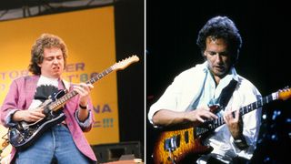 Steve Lukather (left) and Lee Ritenour