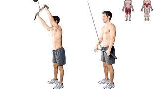Straight-arm pull-down