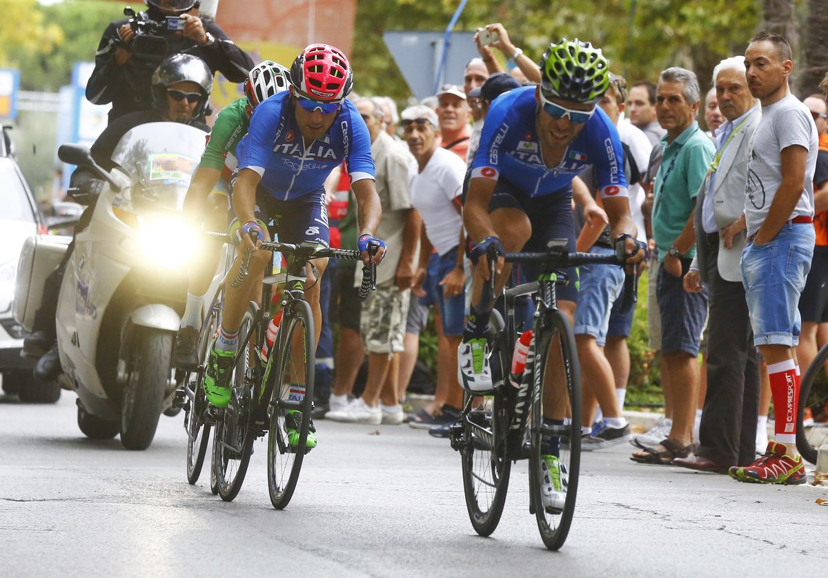 The three Italians on the move