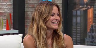 Kelly Bensimon smiling during an interview