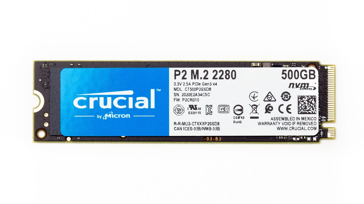 Crucial P2 M.2 NVMe SSD Review: Beating SATA dollar for dollar