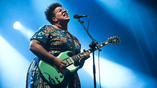 Brittany Howard of Alabama Shakes performs on stage during Day 2 of Cruilla Festival at Parc del Forum on July 9, 2016 in Barcelona, Spain.
