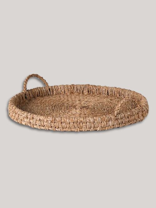 Oversized Seagrass Tray 