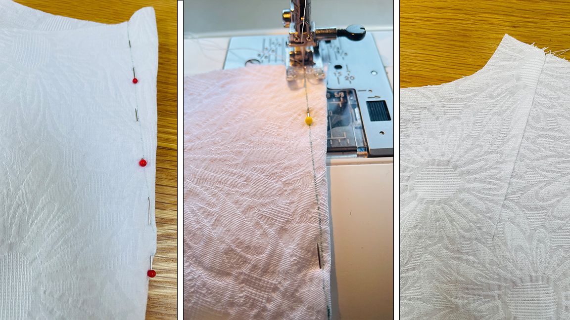 How to sew beginners; the stages of a sewing project