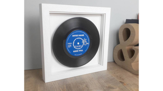 Real Vinyl Record Personalised Label 45rpm