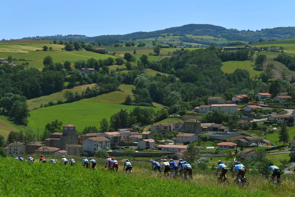 Beautiful scenery on stage 5 of the Dauphine