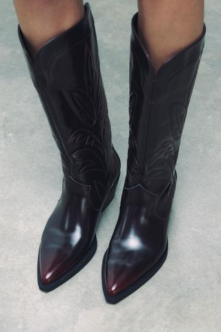 Embroidered Cowboy Boots