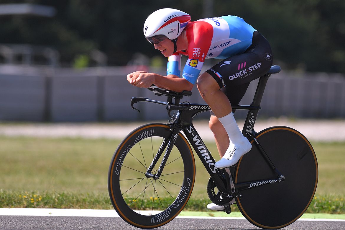 Bob Jungels on the Giro d'Italia's final stage