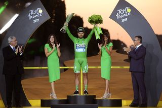 Peter Sagan (Bora-hansgrohe) wins a seventh green jersey at the Tour de France