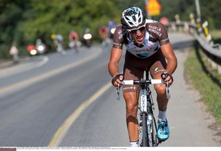 Damien Gaudin (Ag2r) on the attack