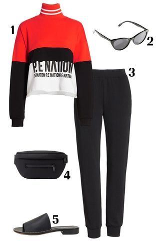 Red Sweatpants Outfits For Women (9 ideas & outfits)