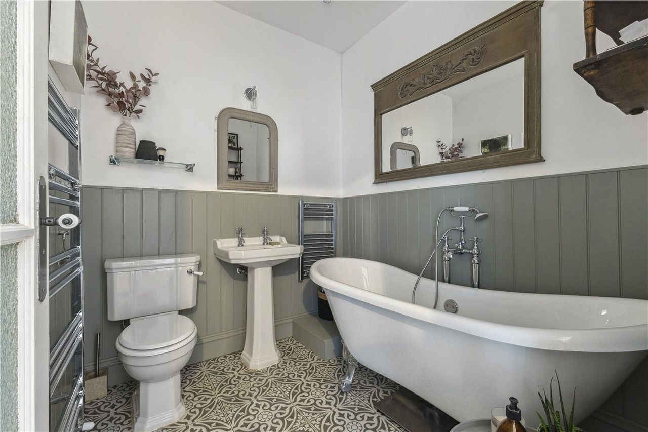 Property pictures of a Grade II-listed Gothic Revival property in Hampshire
