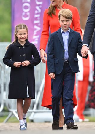 Prince George and Princess Charlotte visit Wales for the Platinum Jubilee