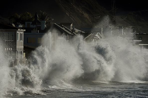 El Niño generated surf in California.