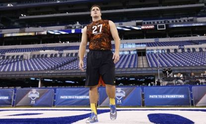 Luke Joeckel is expected to be the top pick in the 2013 NFL draft, a rare feat for an offensive lineman.