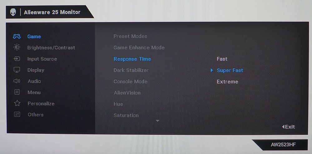 Alienware AW2523HF