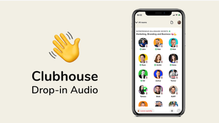Screenshot of Clubhouse app