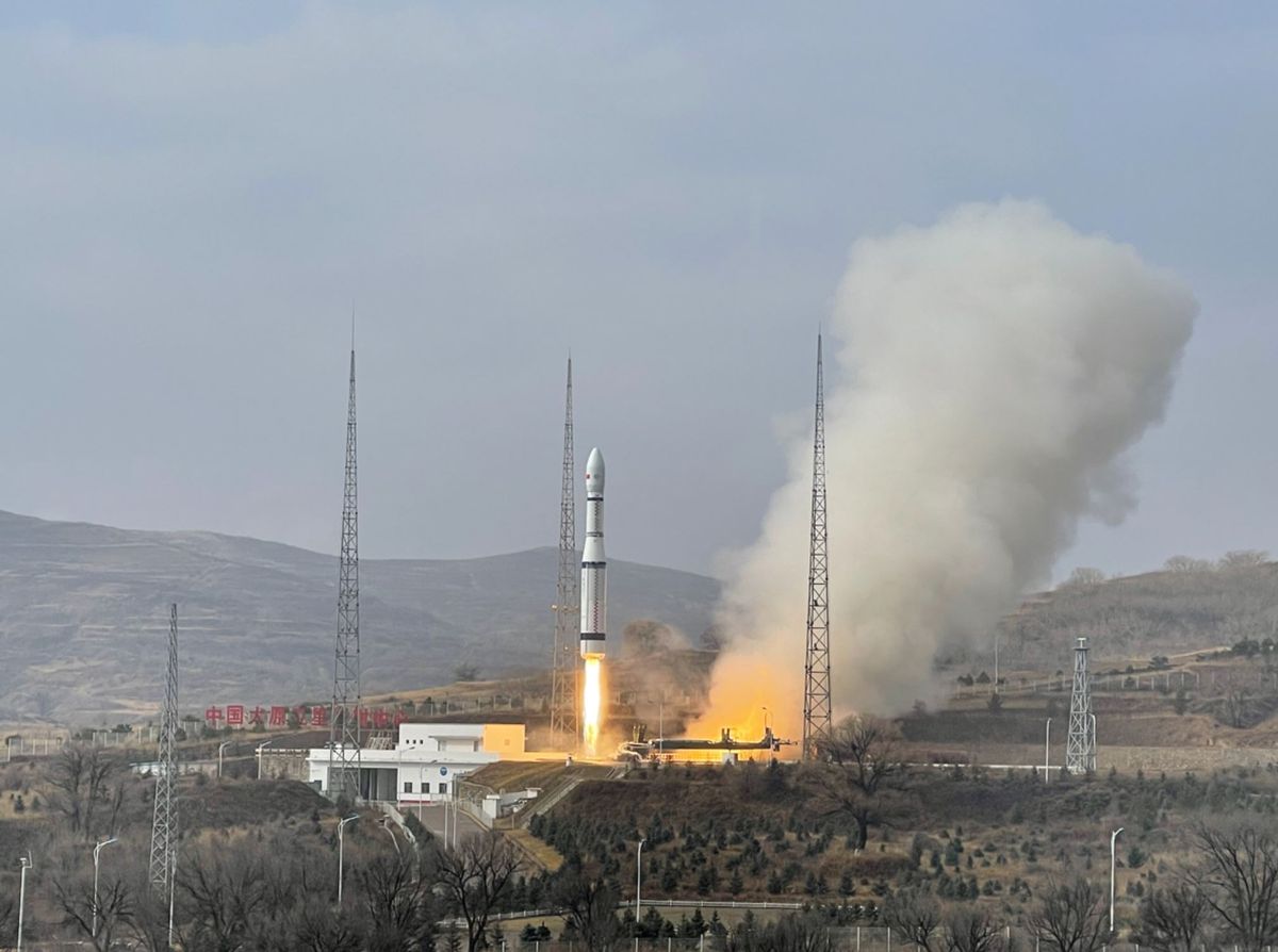 China launches sustainable development satellite SDGSAT-1 to study Earth from sp..