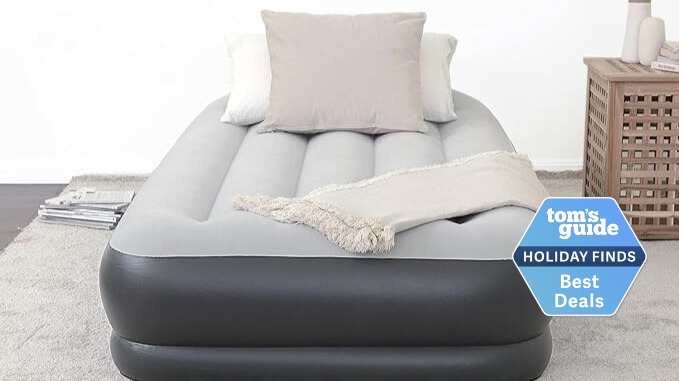 SleepLux inflatable mattress