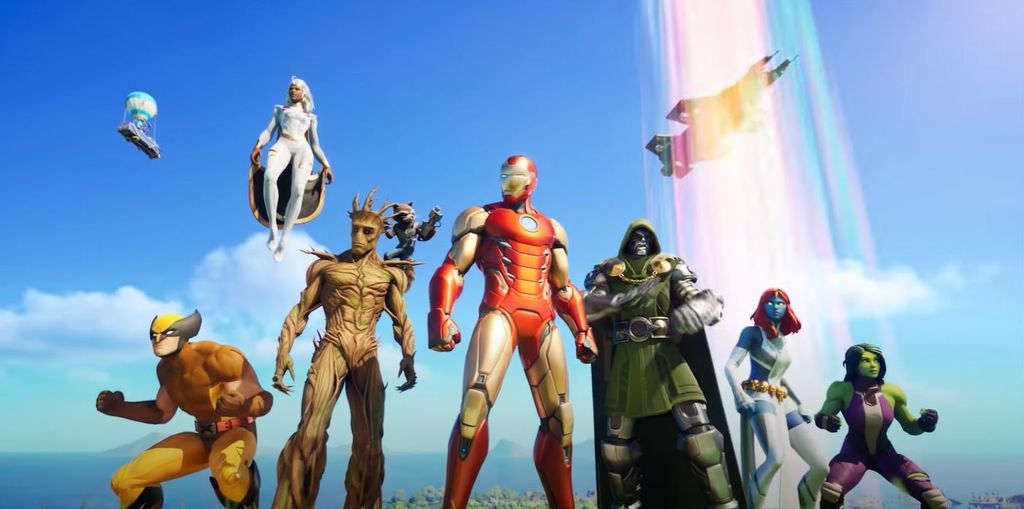 fortnite season 4 trailer shows off Marvel heroes | PC Gamer