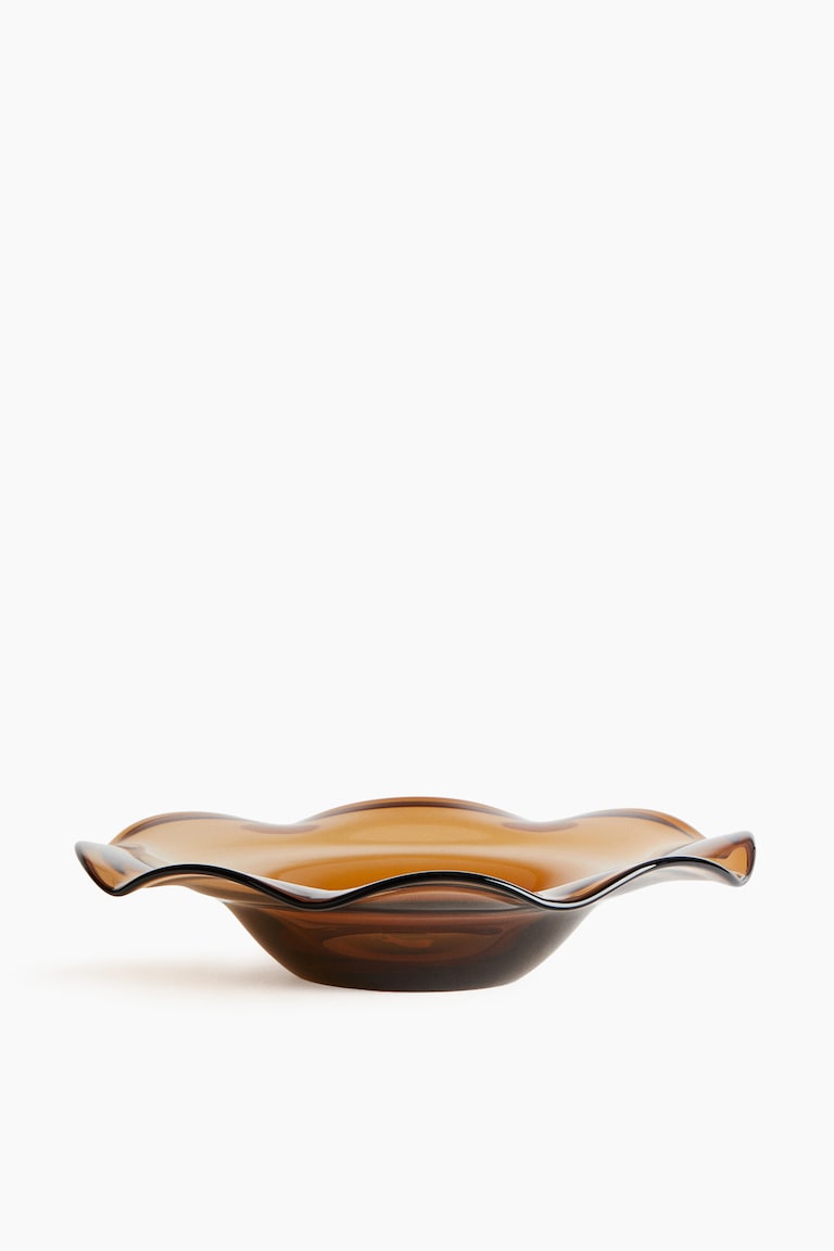 Low Glass Bowl