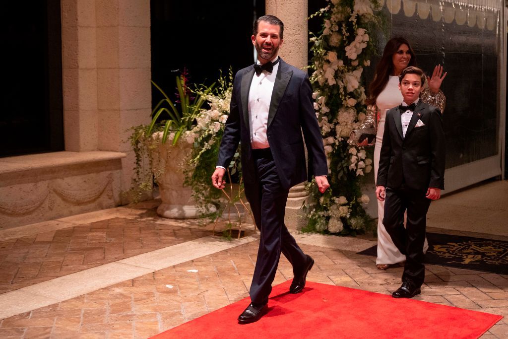 Donald Trump Jr. at Mar-a-Lago